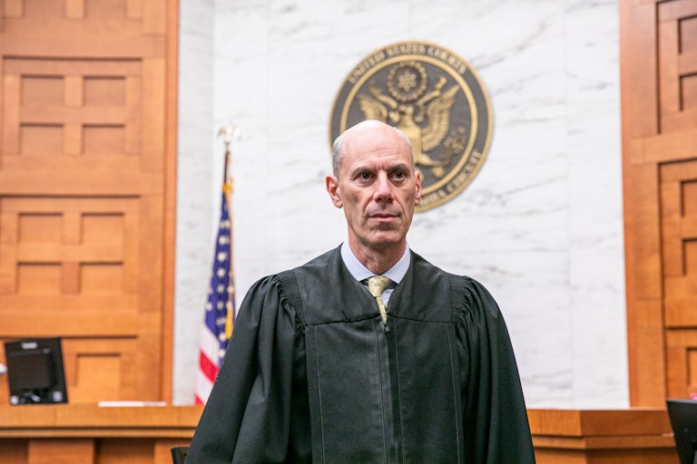 Judge Boasberg in court