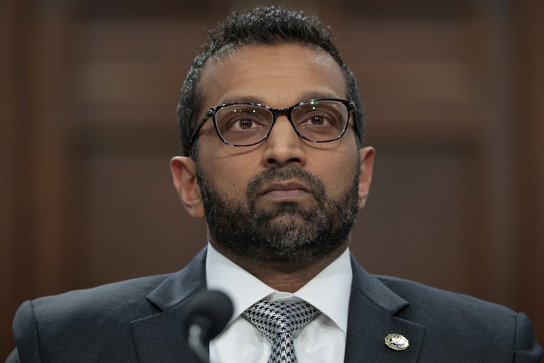 FBI Director Kash Patel testifies in Congress.