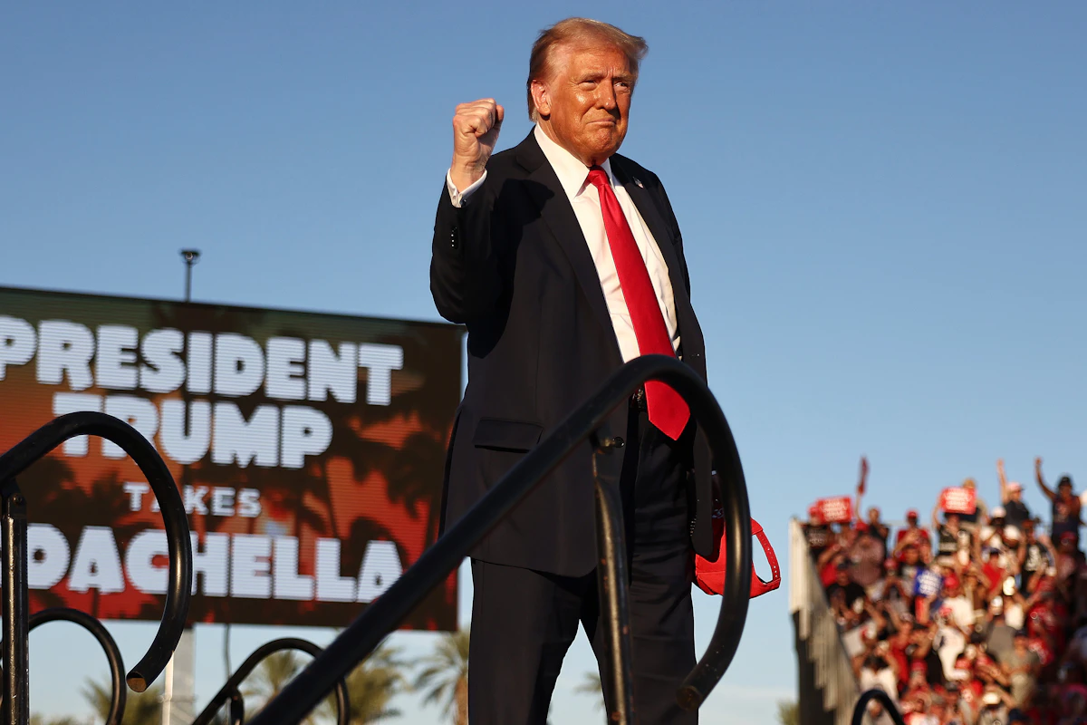 Trump’s Coachella Rally Went About as Well as You’d Expect Trump’s Coachella Rally Went About as Well as You’d Expect