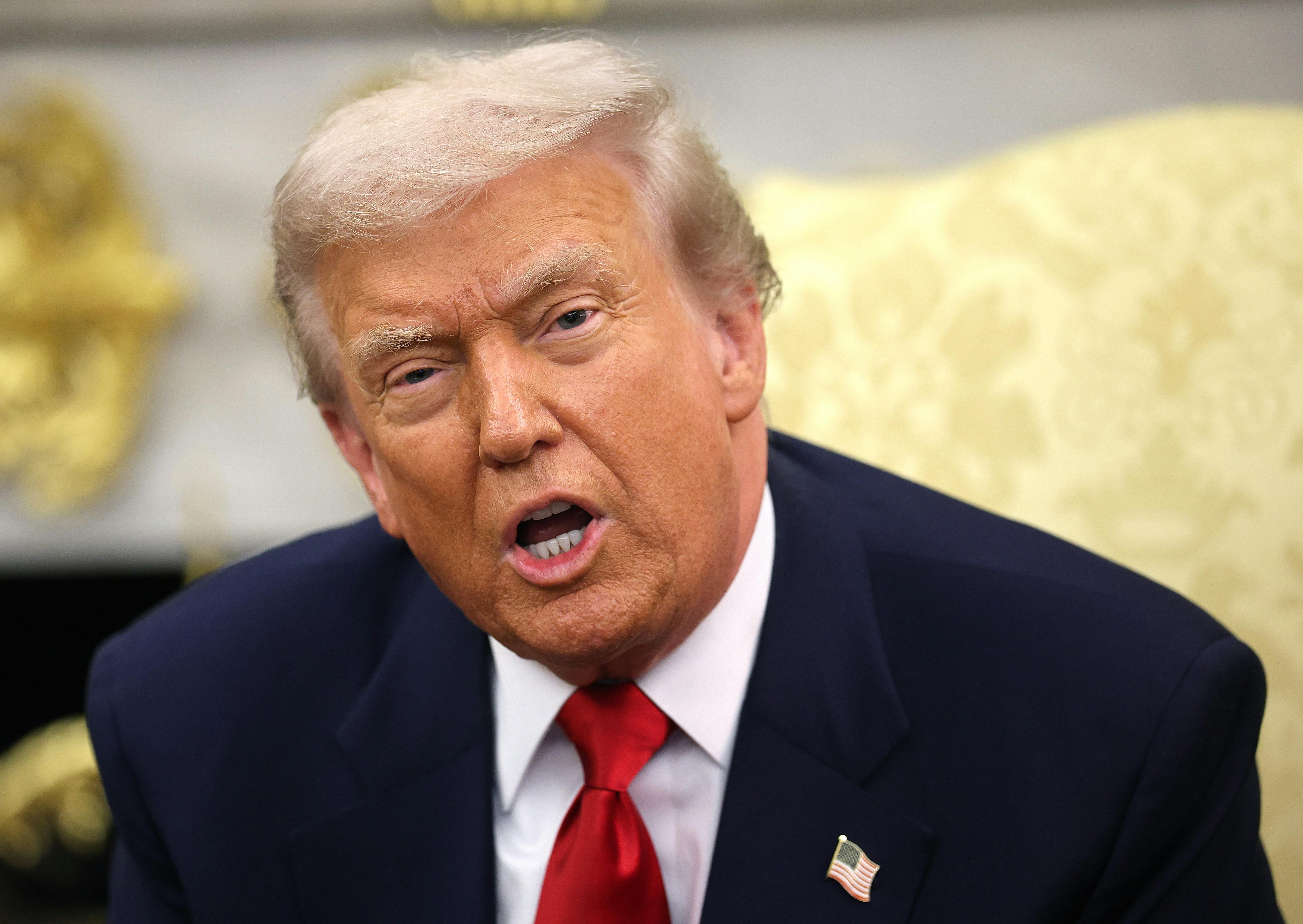 Trump Threatens ABC While Refusing to Answer Epstein Files Question