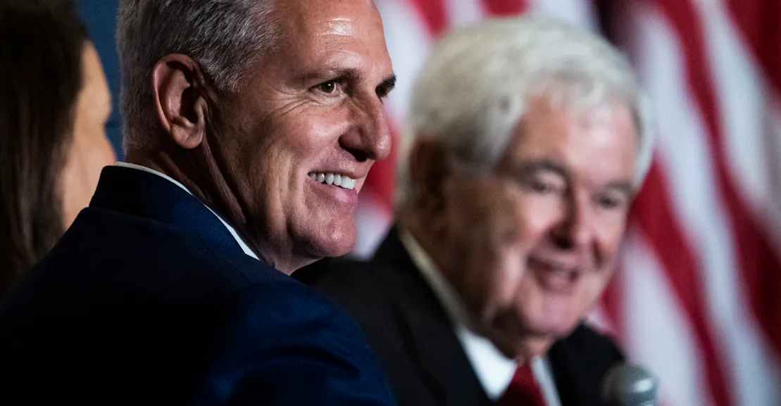 Kevin McCarthy Is Telling Us Something by Campaigning with Newt Gingrich, and It Isn’t Good Kevin McCarthy Is Telling Us Something by Campaigning with Newt Gingrich, and It Isn’t Good