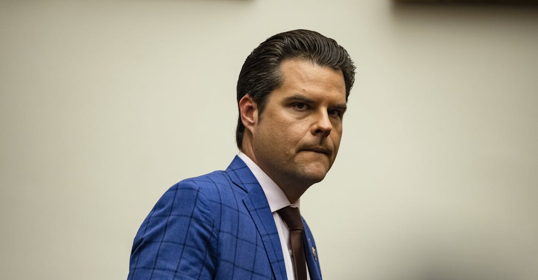 What Kind of Monster Is Matt Gaetz? What Kind of Monster Is Matt Gaetz?
