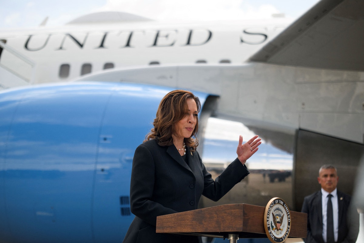 Kamala Harris Should Reframe Immigration as a Gun Control Issue Kamala Harris Should Reframe Immigration as a Gun Control Issue