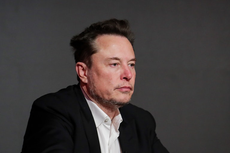 Elon Musk in Krakow, Poland