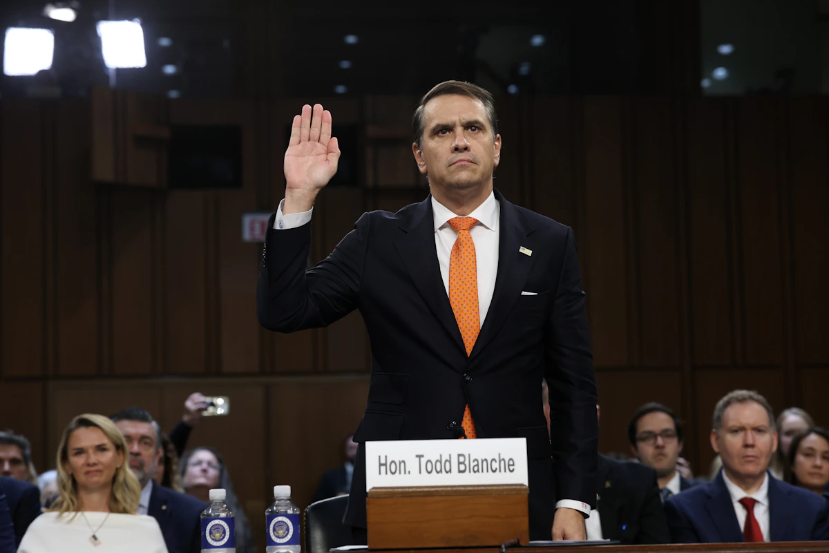 Republican Senator Delivers Todd Blanche an Epstein Ultimatum Republican Senator Delivers Todd Blanche an Epstein Ultimatum