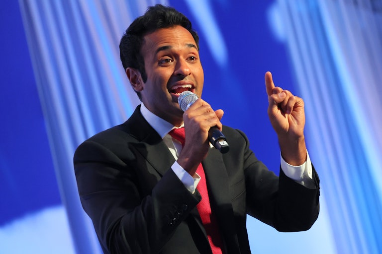 Republican presidential candidate Vivek Ramaswamy