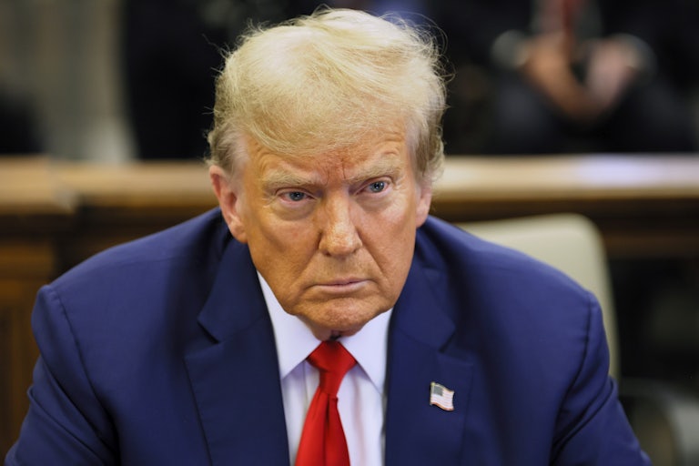 Donald Trump in court