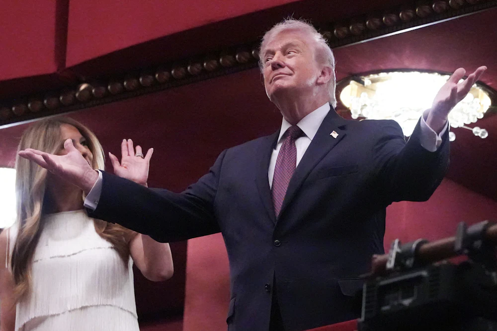 Trump and Melania at the Kennedy Center