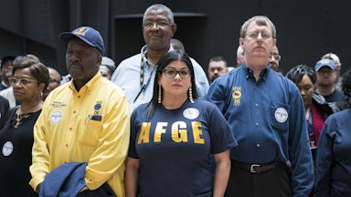 Members of the American Federation of Government Employees, or AFGE, emerged with a legislative win as enough members of the House GOP caucus voted in favor of the Protect America’s Workforce Act for it to pass.
