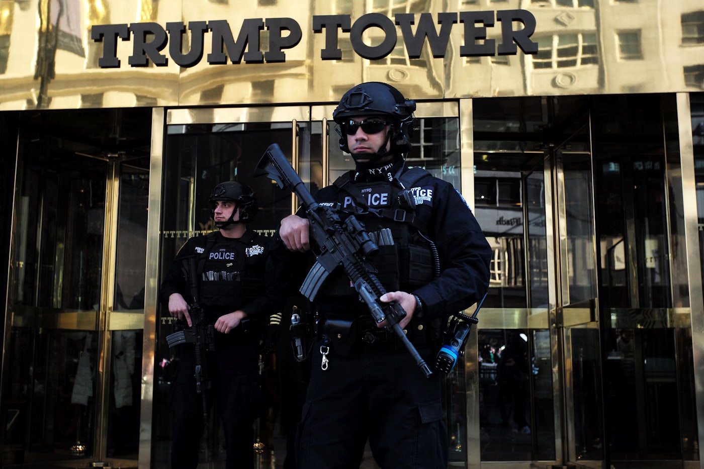 Trump Already Has a Wall. It's the Thin Blue Line. | The New Republic