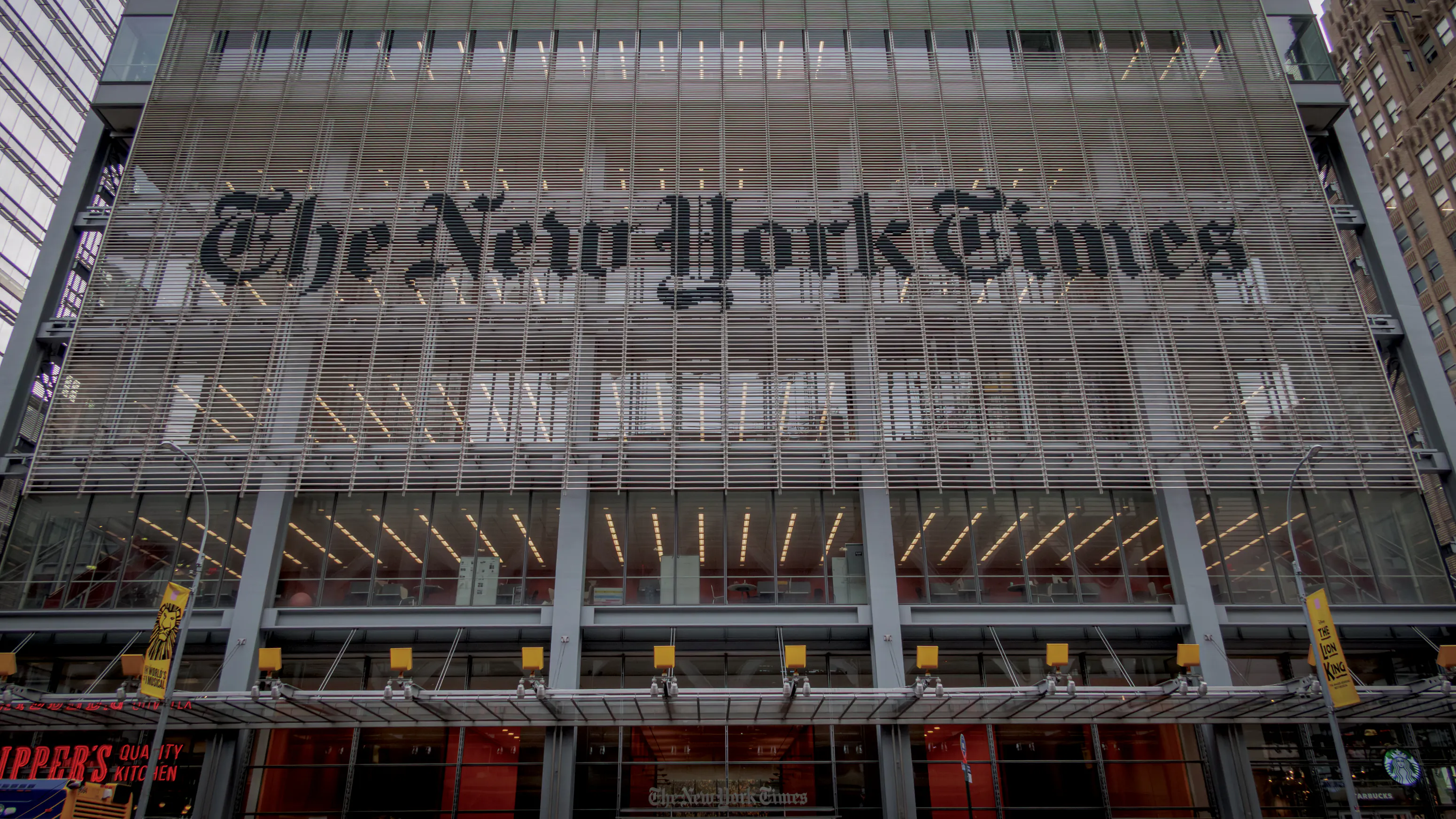 New York Times headquarters