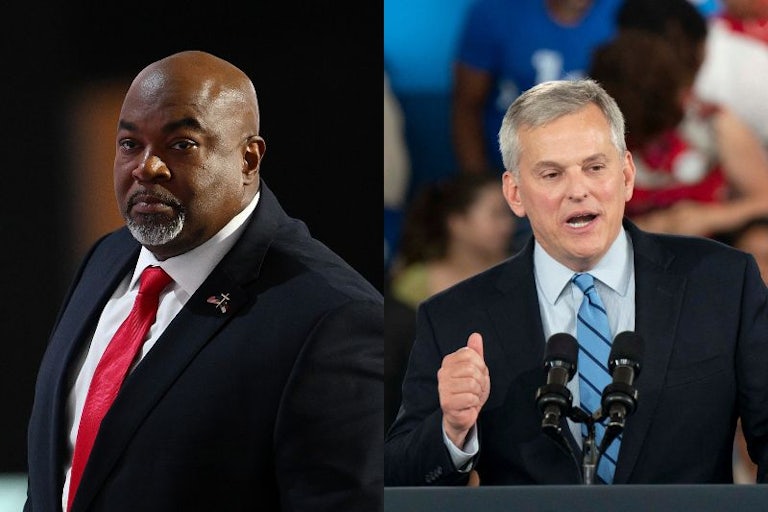 Mark Robinson and Josh Stein