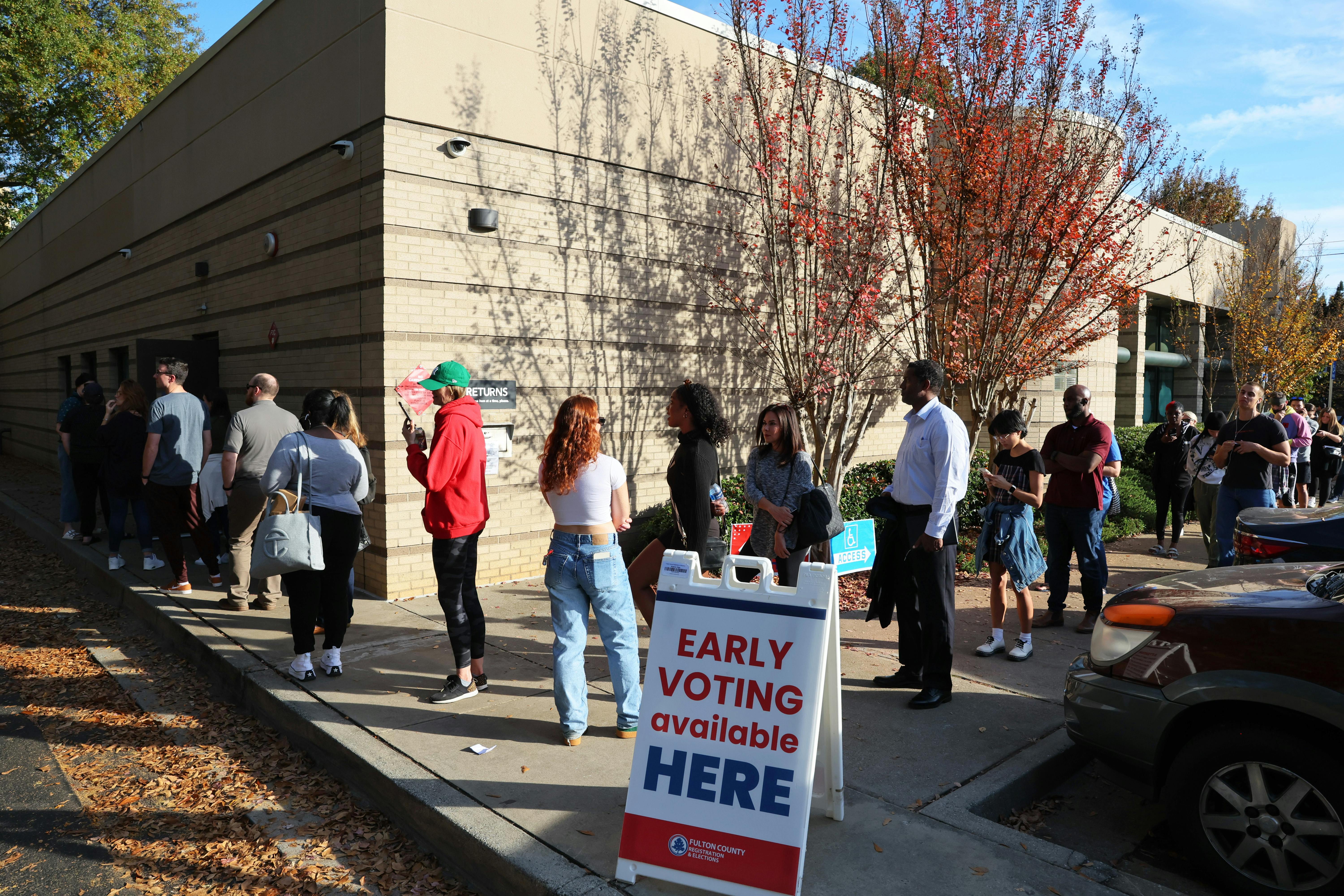 Georgia Shatters Early Voting Record In Senate Runoff, With 300,000 ...