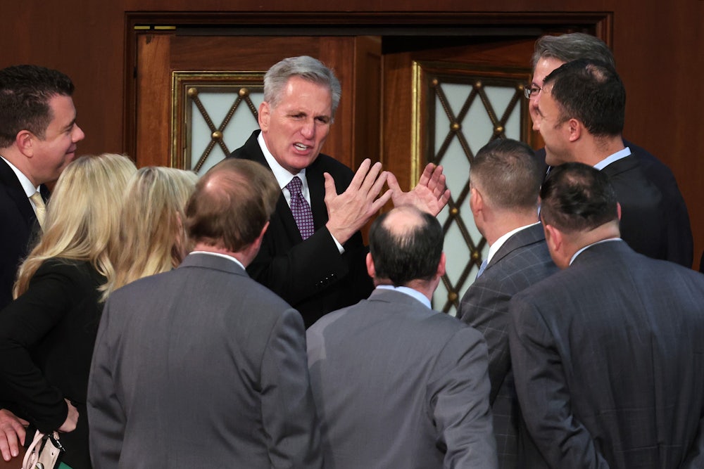 Kevin McCarthy on the House floor