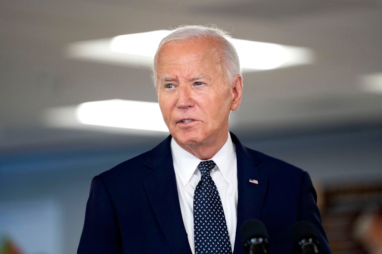 President Joe Biden speaking