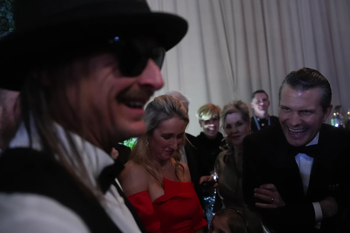 WTF Was Kid Rock Doing on an Apache Helicopter With Pete Hegseth?