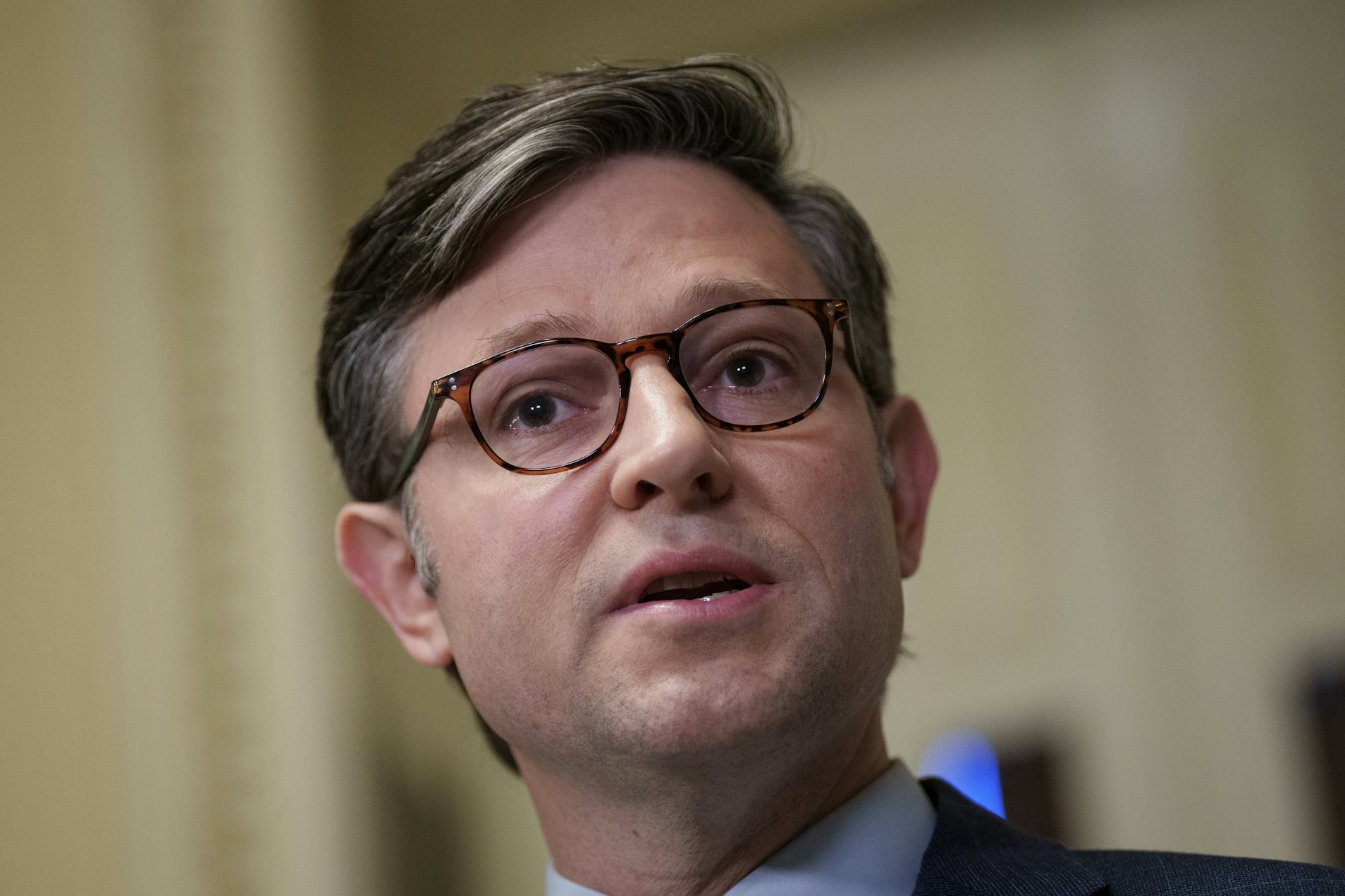 Did Mike Johnson Send House Home Early So He Could Speak to Paris Elitists? (newrepublic.com)