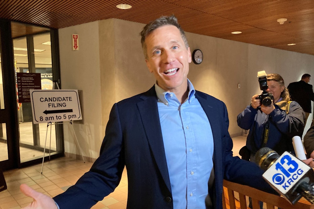 Former Missouri Gov. Eric Greitens