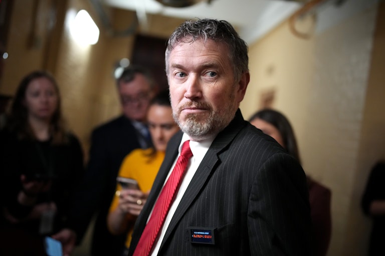 Representative Thomas Massie on Capitol Hill