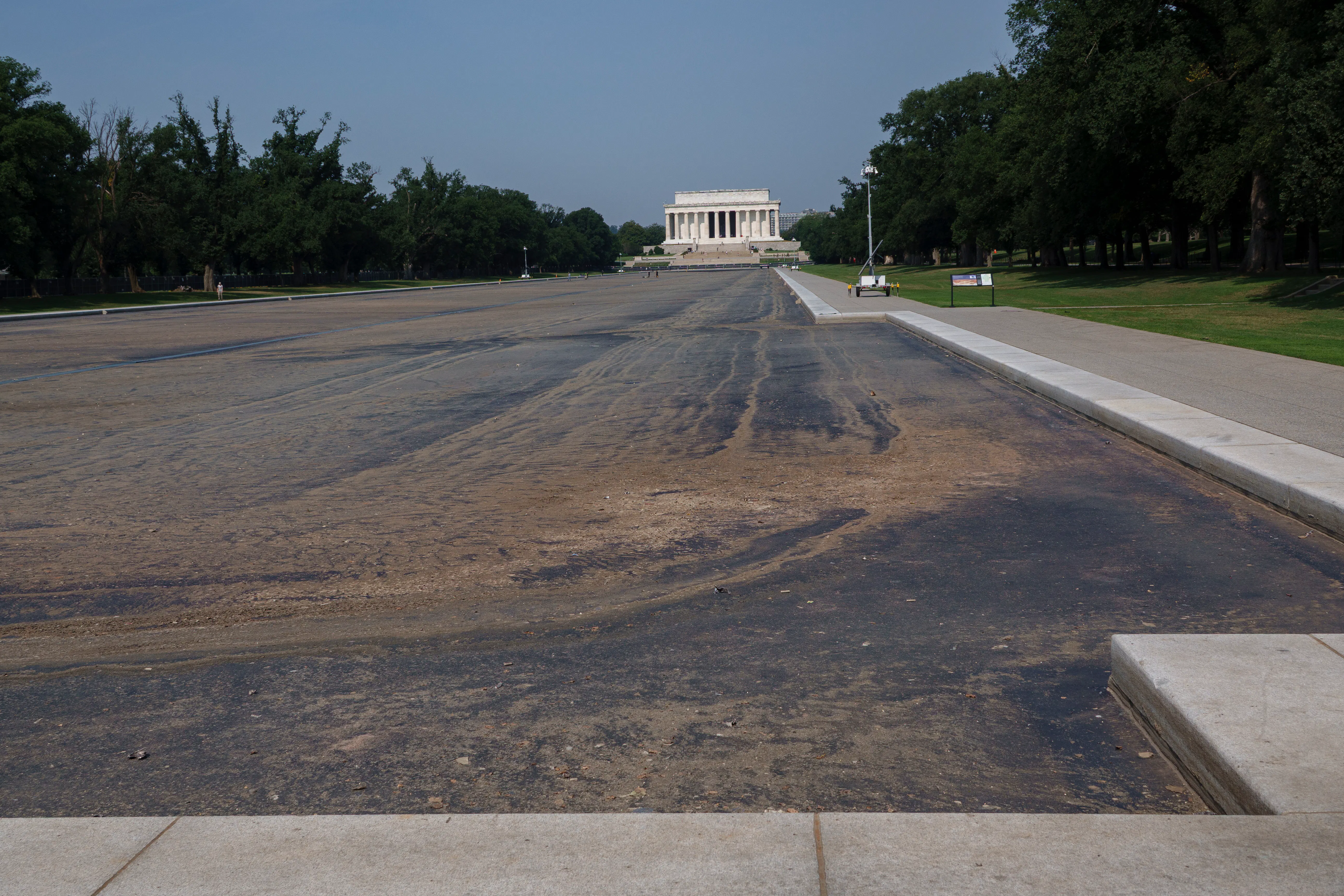 Empty Reflecting Pool