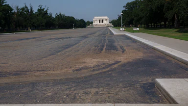 Empty Reflecting Pool