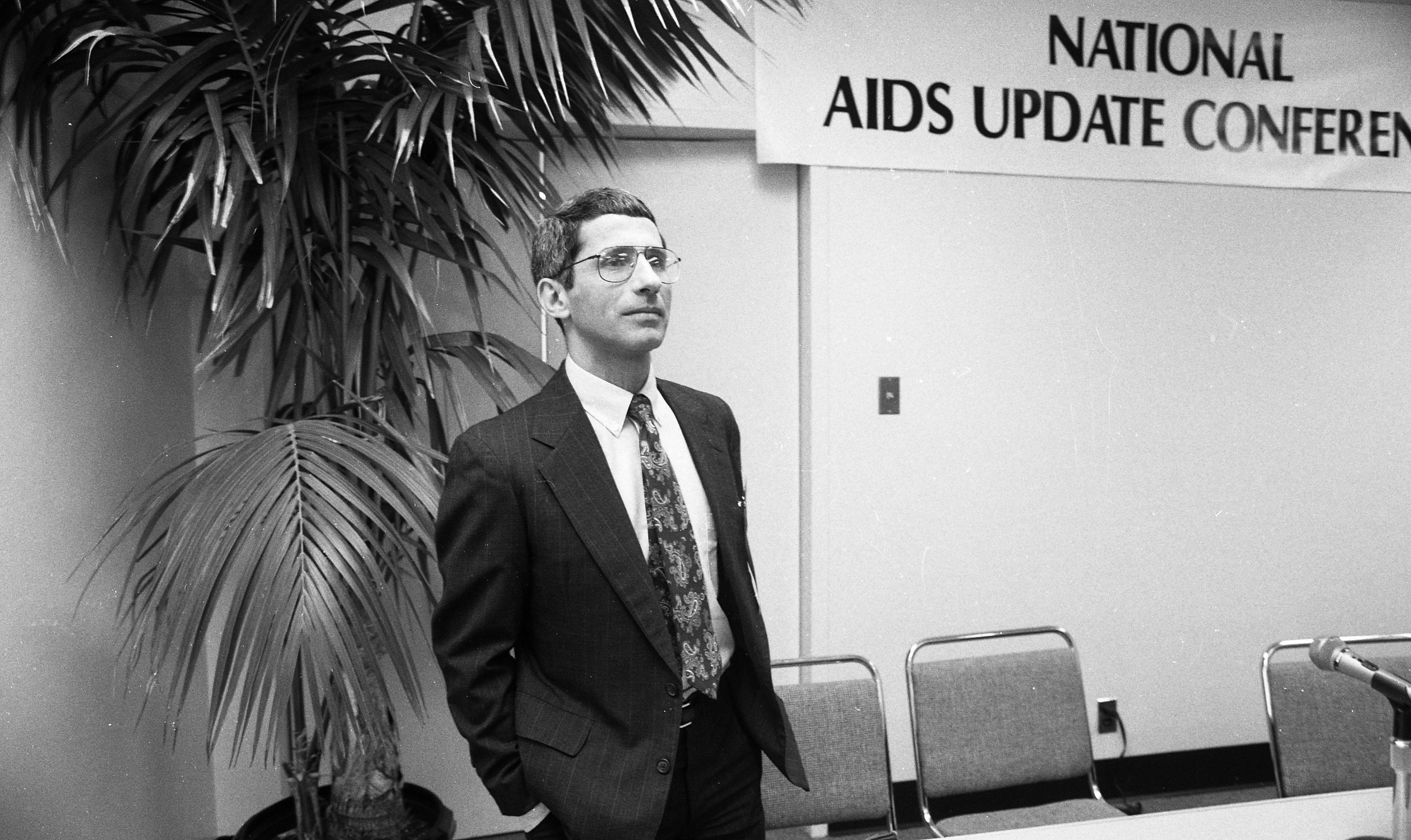 Fauci at the National AIDS Update Conference in San Francisco