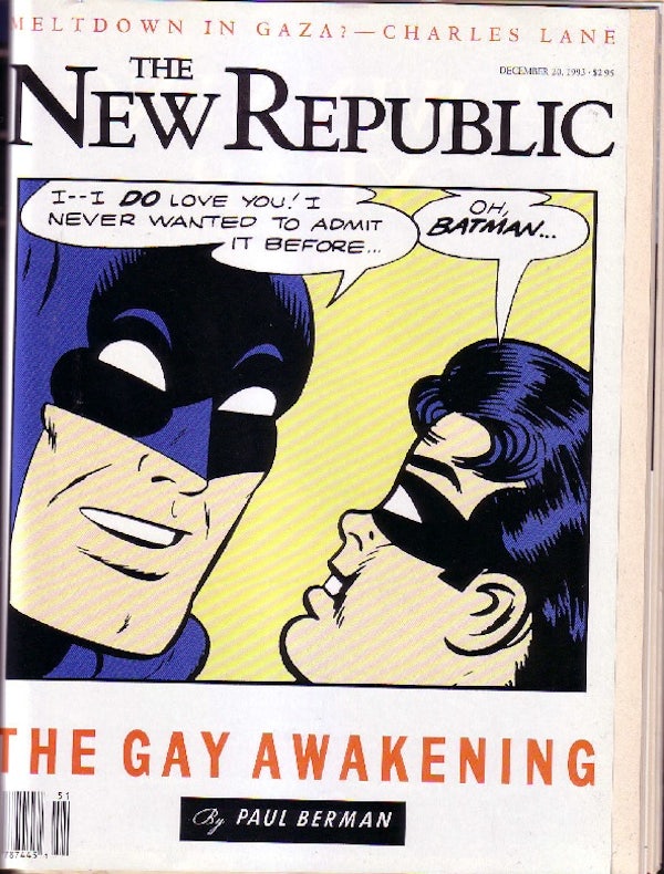 Cartoon Panty Fuck - Paul Berman on Democracy and Homosexuality | The New Republic