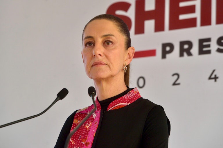 Mexican President Claudia Sheinbaum