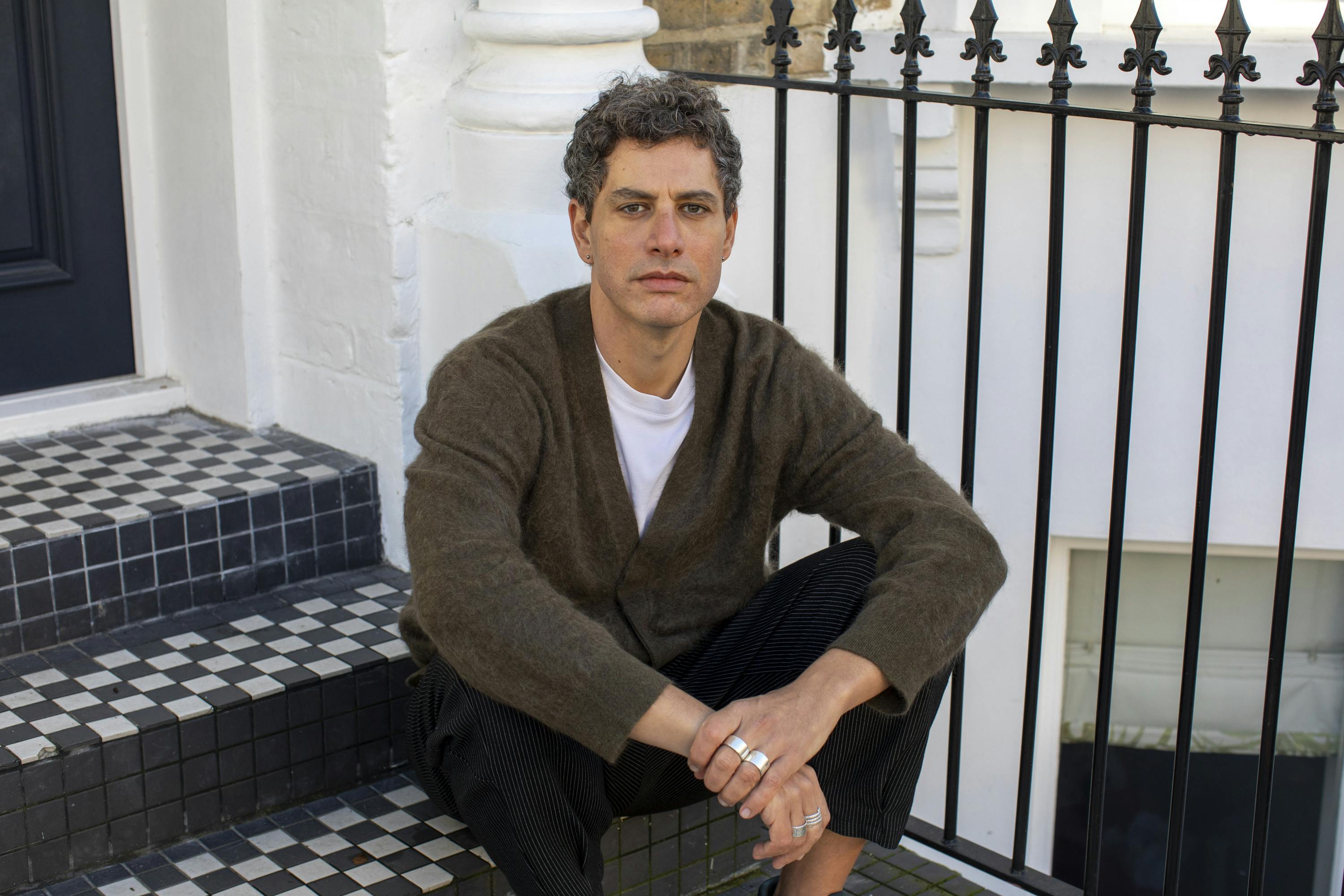 A photograph of author Tareq Baconi taken in London, January 14, 2026.