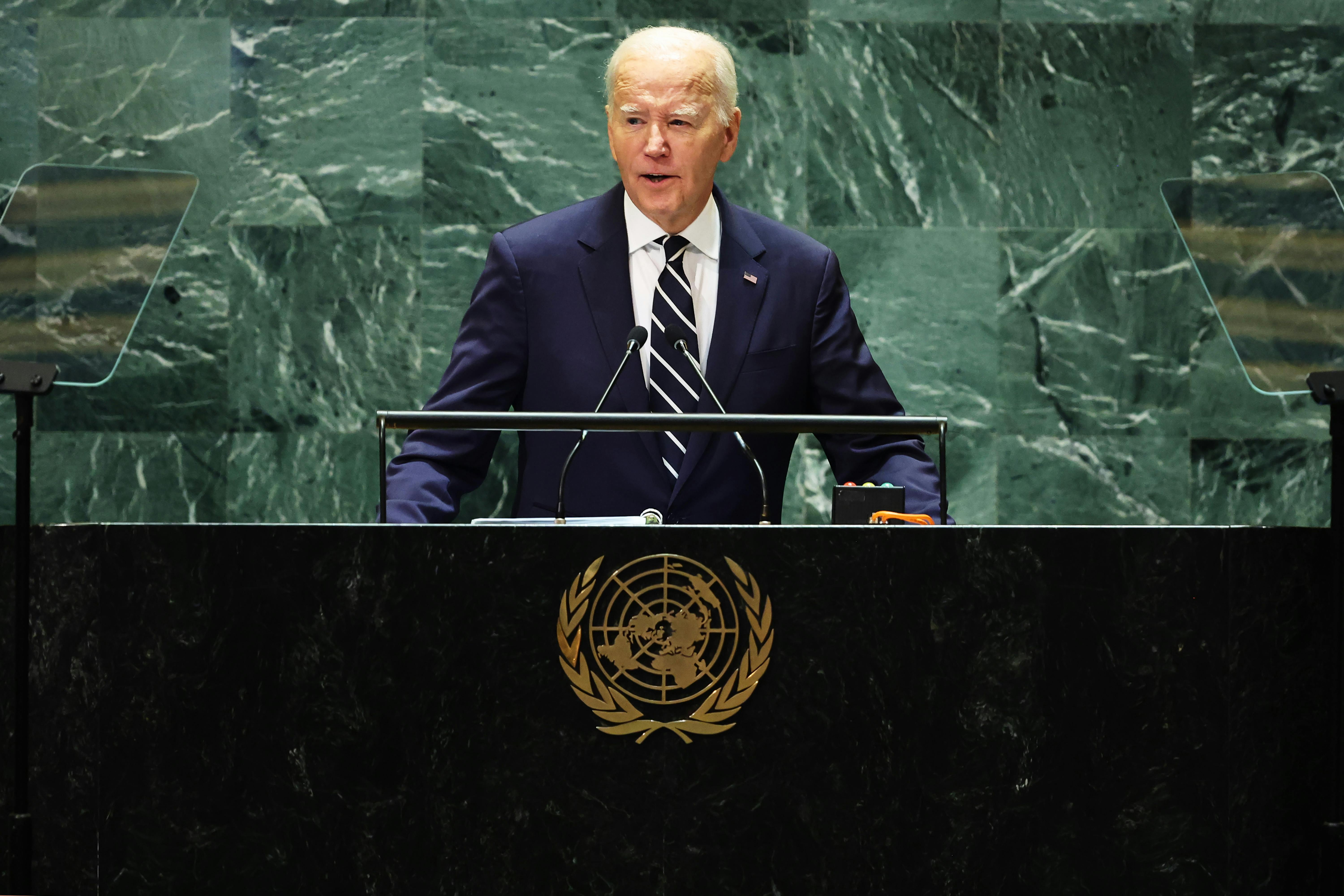 Biden Says U.S. Is On Track to Cut Emissions in Half. That’s Not True.