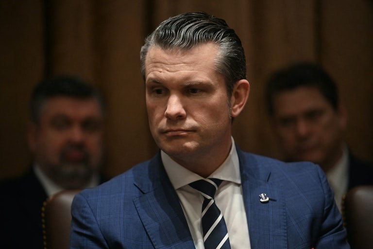 Defense Secretary Pete Hegseth
