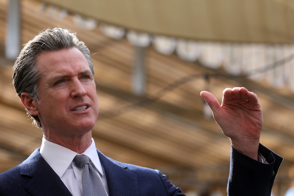 California Governor Gavin Newsom