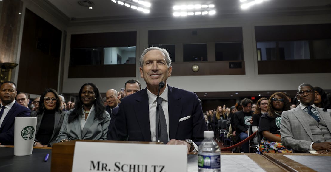 Howard Schultz Accidentally Admits Starbucks Violated Labor Law on Unions Howard Schultz Accidentally Admits Starbucks Violated Labor Law on Unions