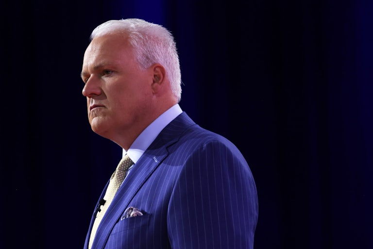 Matt Schlapp is seen in profile