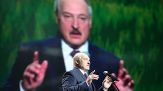 Belarusian President Alexander Lukashenko in 2020.