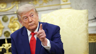 Donald Trump points