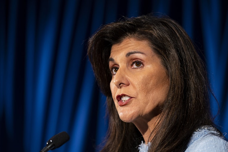 Nikki Haley Really Thinks the â€œWomen's Issue of Our Timeâ€ Is Trans Kids  Playing Sports | The New Republic