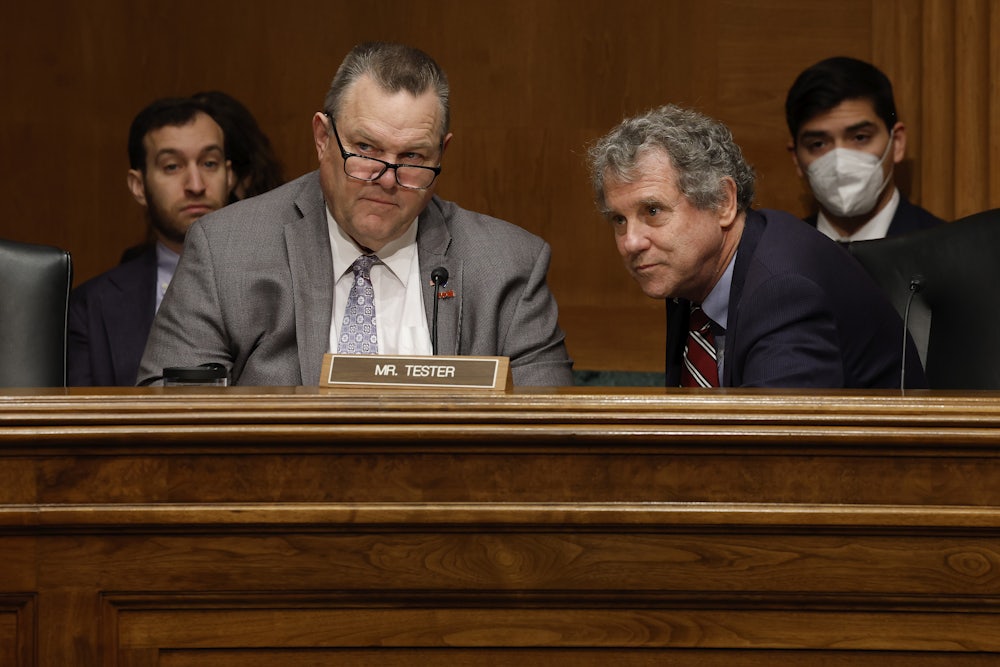 Senators Jon Tester and Sherrod Brown
