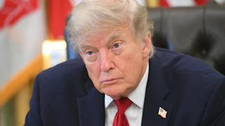 Donald Trump in the Oval Office of the White House