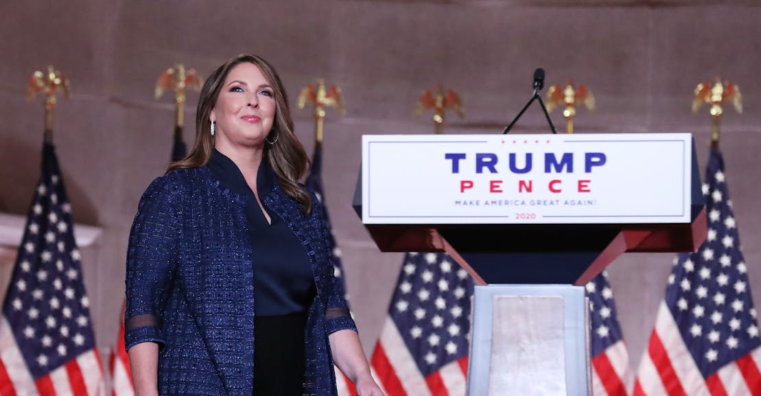 Republicans Endorse RNC Chair Ronna McDaniel for Reelection, Doubling Down on Failing Agenda Republicans Endorse RNC Chair Ronna McDaniel for Reelection, Doubling Down on Failing Agenda