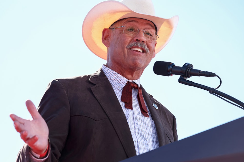 Mark Finchem, the Republican nominee for Arizona secretary of state