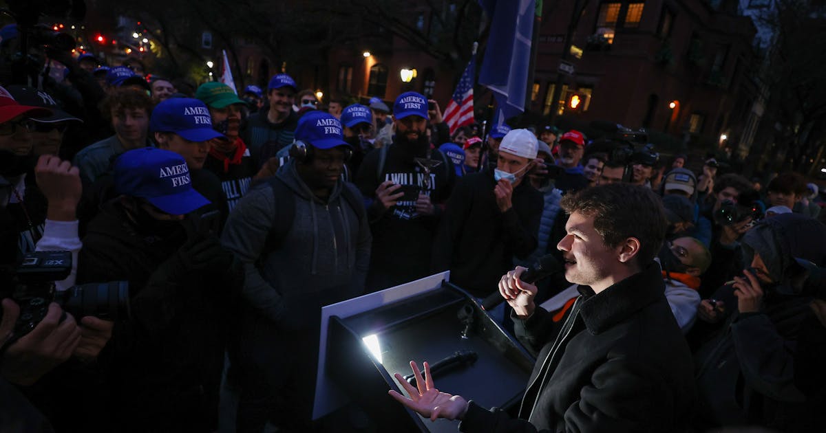 White Supremacist Nick Fuentes Calls for “Holy War” Against Jews White Supremacist Nick Fuentes Calls for “Holy War” Against Jews