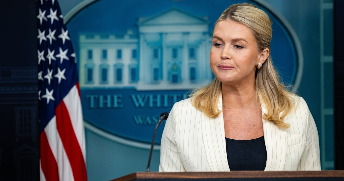 Karoline Leavitt Panics After Question on Lutnick’s Epstein Ties