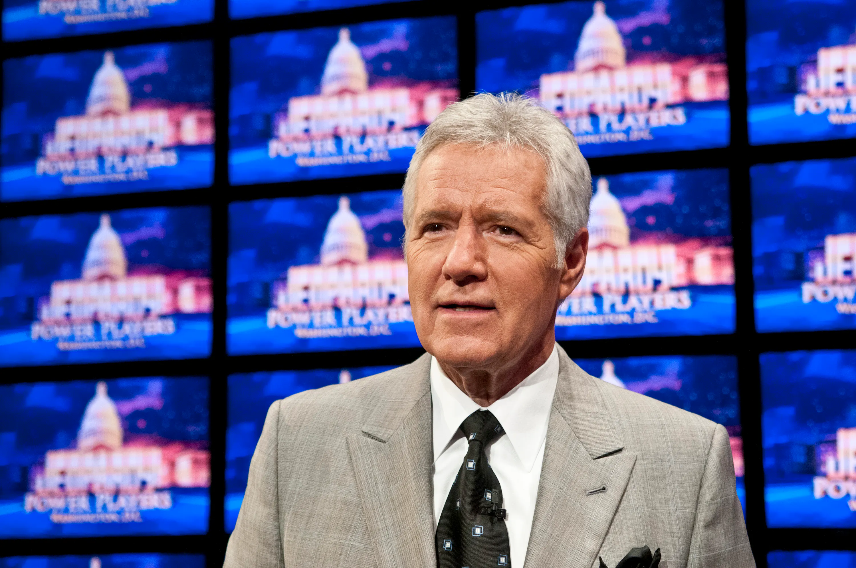 Alex Trebek, the late host of “Jeopardy!”