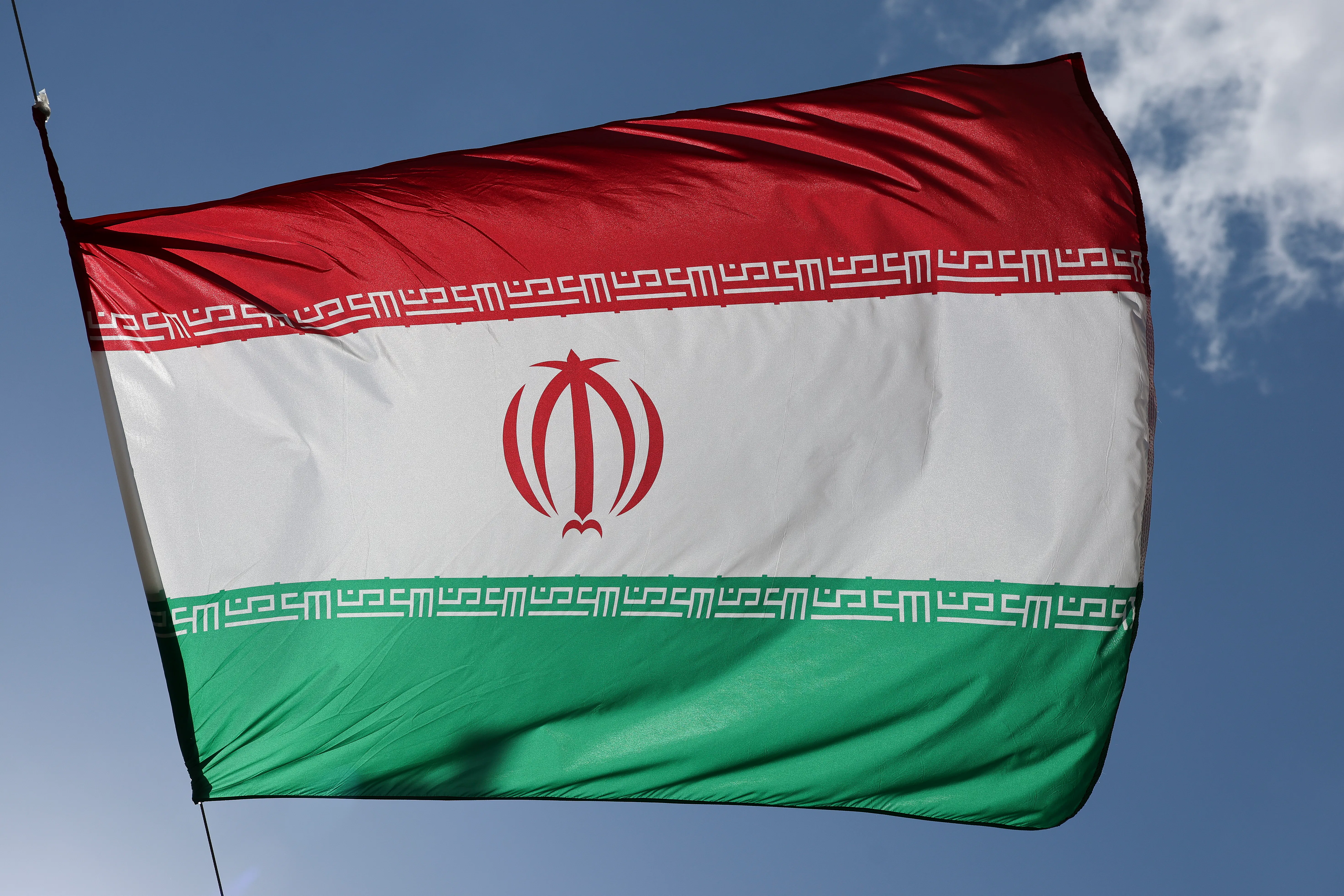 The Iranian flag