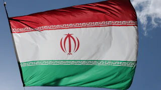 The Iranian flag
