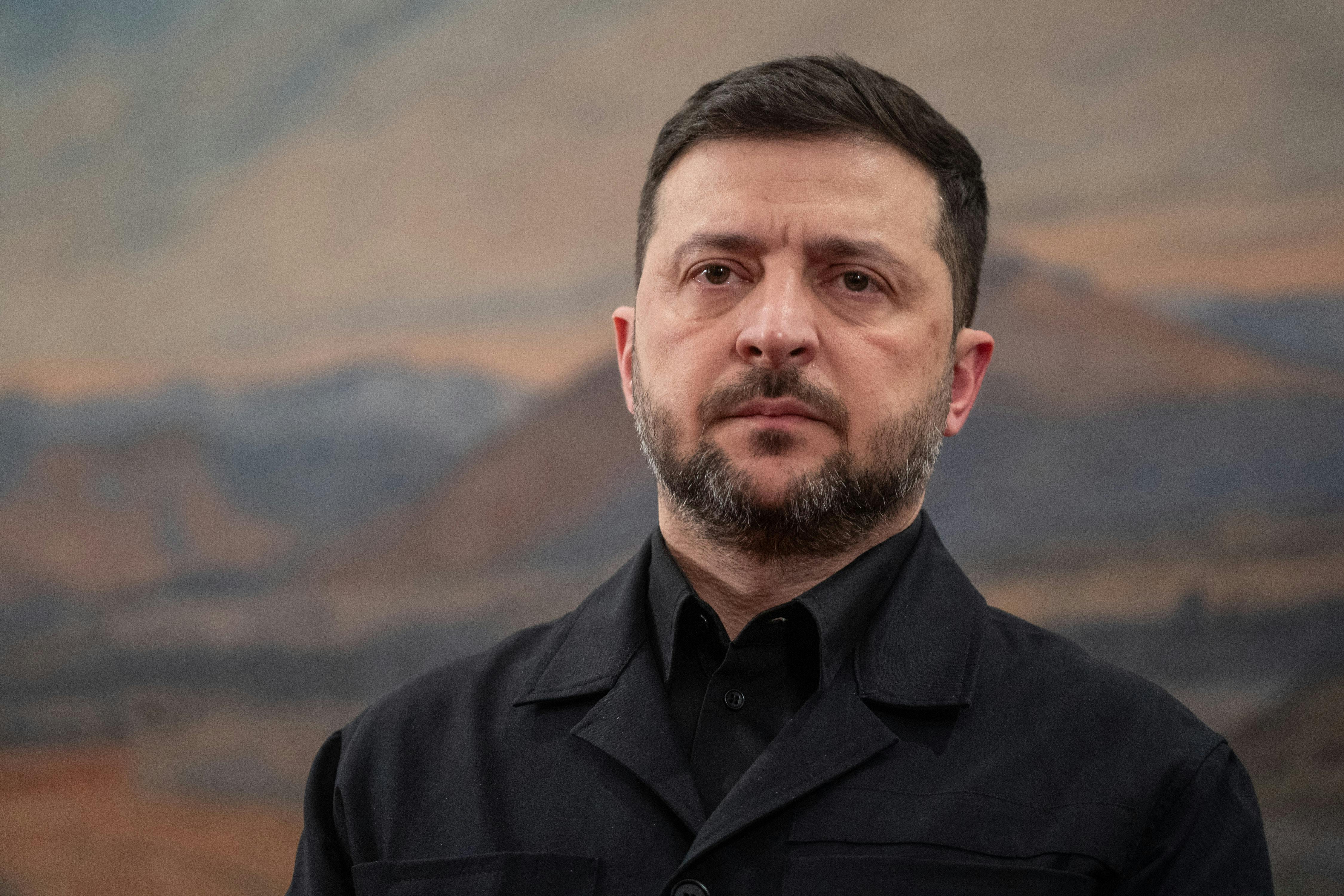 Ukrainian President Volodymyr Zelenskiy