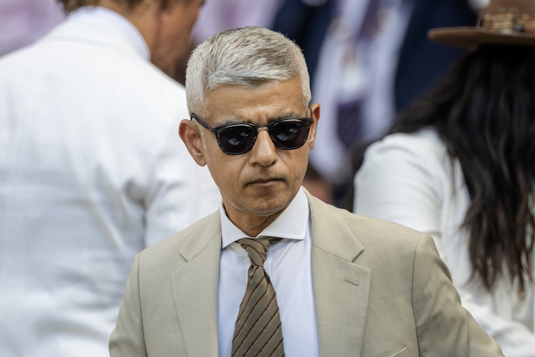 London Mayor Sadiq Khan