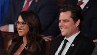 Representatives Lauren Boebert and Matt Gaetz