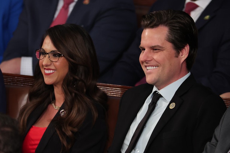 Representatives Lauren Boebert and Matt Gaetz